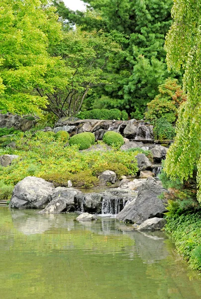 Montreal Quebec Canada Juni 2018 Japanse Tuin Botanische Tuin Aangelegd — Stockfoto