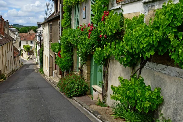 Roche Guyon Francia Junio 2020 Pueblo Histórico —  Fotos de Stock