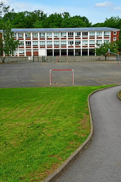 Verneuil Sur Seine Frankreich Mai 2020 Eine Grundschule — Stockfoto