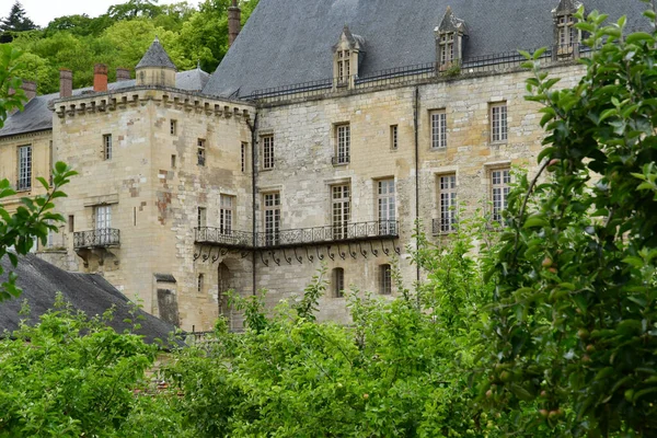 Roche Guyon Francie Červen 2020 Historický Hrad — Stock fotografie