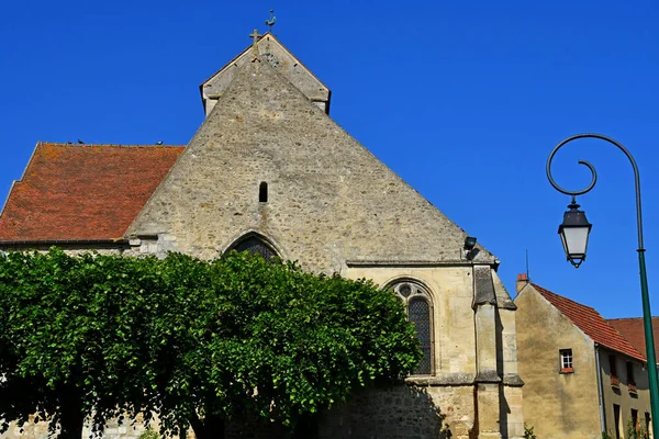 Arthies France May 2020 Saint Aignan Church — Stock Photo, Image