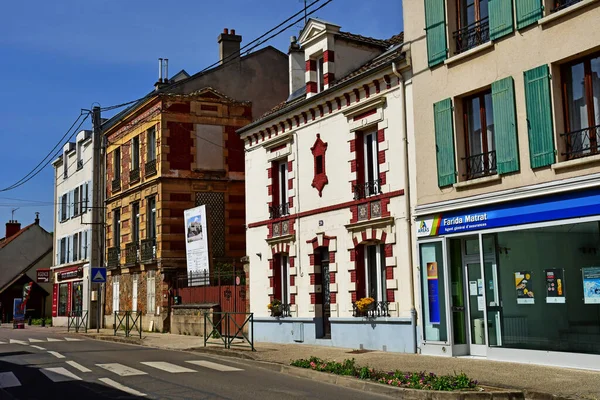 Vaux Sur Seine Francie Května 2020 Malebná Vesnice — Stock fotografie