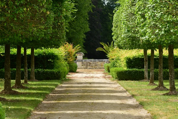 Chaussy Villarceaux Frankreich Juni 2020 Der Historische Schlosspark — Stockfoto