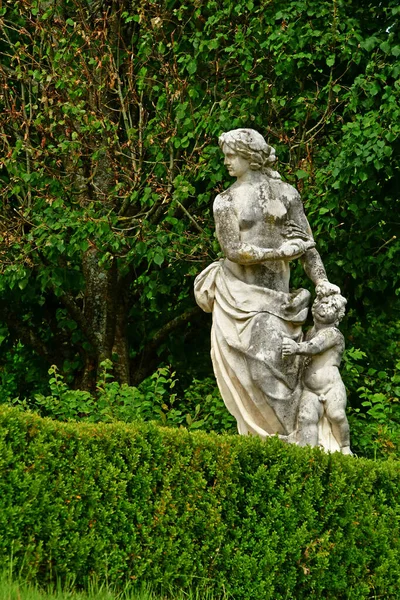 Chaussy Villarceaux France June 2020 Historical Castle Park — Stock Photo, Image