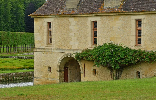 Chaussy Villarceaux Frankreich Juni 2020 Das Historische Schloss Aus Dem — Stockfoto