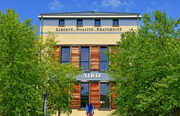 Vaux Sur Seine Frankrijk Mei 2020 Het Stadhuis Midden Het — Stockfoto