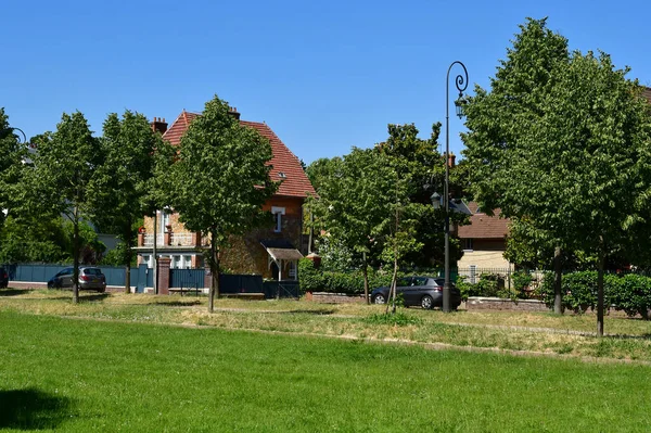 Maisons Laffitte Francia Mayo 2020 Barrio Del Castillo — Foto de Stock