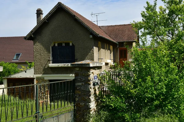 Verneuil Sur Seine France May 2020 City Centre — 图库照片