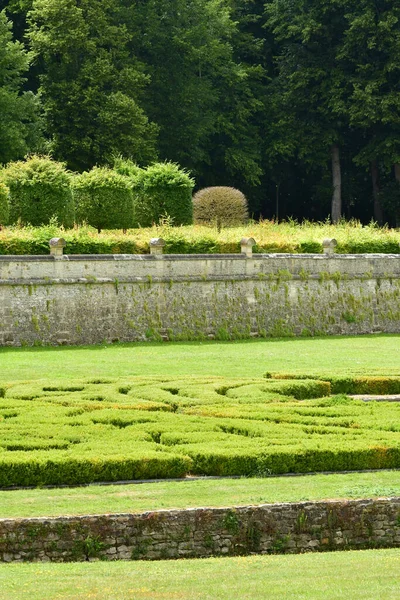 Chaussy Villarceaux Frankrike Juni 2020 Den Historiska Slottsparken — Stockfoto