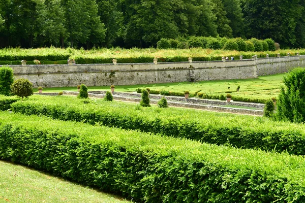 Chaussy Villarceaux Frankreich Juni 2020 Der Historische Schlosspark — Stockfoto