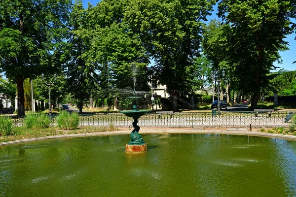 Maisons Laffitte Fransa Mayıs 2020 Kale Bölgesi — Stok fotoğraf