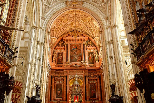 Córdoba Espanha Agosto 2019 Catedral Mesquita — Fotografia de Stock