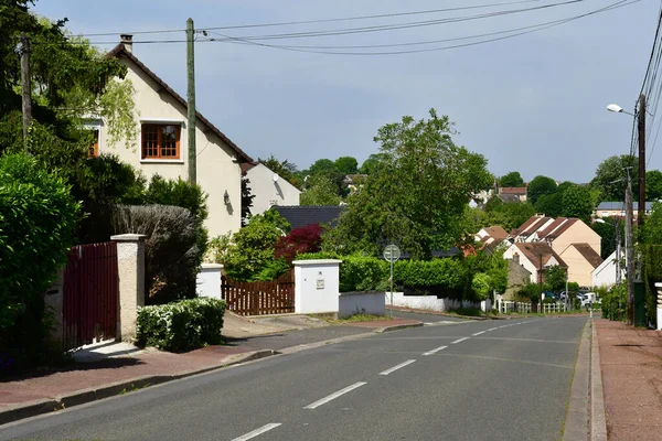 Verneuil Sur Seine Francia Maggio 2020 Centro Della Città — Foto Stock