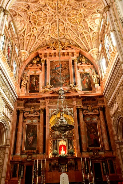 Cordoba Spagna Agosto 2019 Cattedrale Della Moschea — Foto Stock