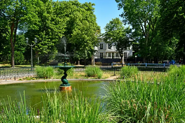 Maisons Laffitte Francia Mayo 2020 Barrio Del Castillo — Foto de Stock