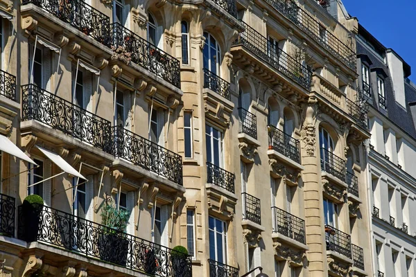 Paris France March 2019 Benjamin Franklin Street 16Th Arrondissement — Stock Photo, Image