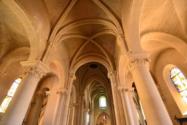 Vernouillet Francia Giugno 2020 Storica Chiesa Saint Etienne — Foto Stock
