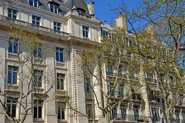 Paryż Francja Marca 2019 Aleja Kleber Dzielnicy — Zdjęcie stockowe