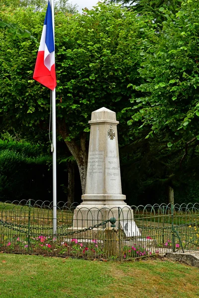 Buhy Francia Julio 2020 Monumento Guerra — Foto de Stock