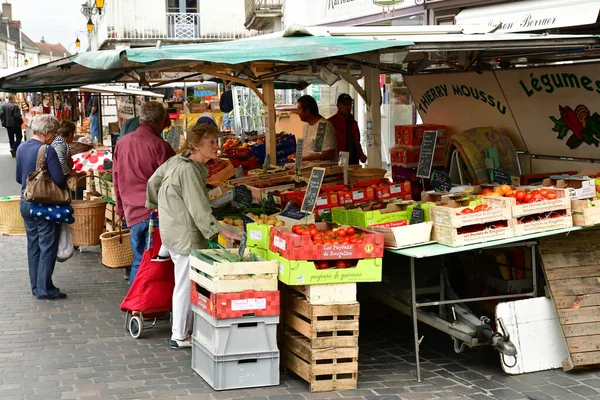 Loches Fransa Temmuz 2020 Markette Sebze — Stok fotoğraf