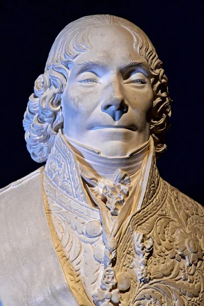 Valencay France July 2020 Bust Talleyrand Castle — Stock Photo, Image