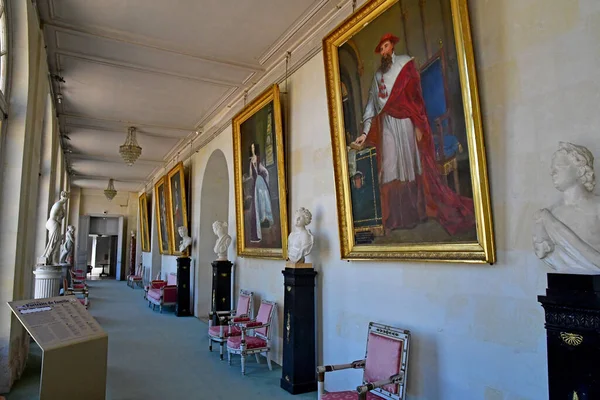 Valencay França Julho 2020 Castelo Talleyrand — Fotografia de Stock