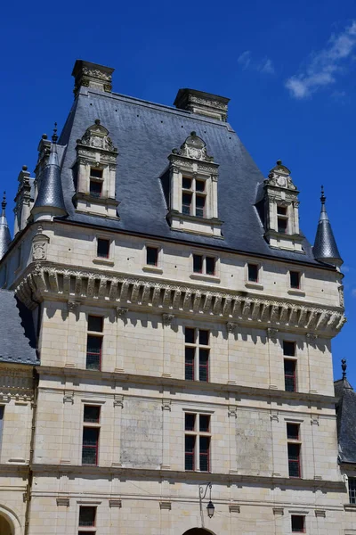 Valencay França Julho 2020 Castelo Talleyrand — Fotografia de Stock