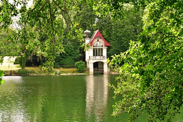 Olivet France July 2020 Boathouse Loiret Banks — Stock Photo, Image