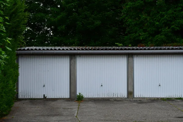 Vernouillet France May 2020 Garage Village Centre — Stock Photo, Image