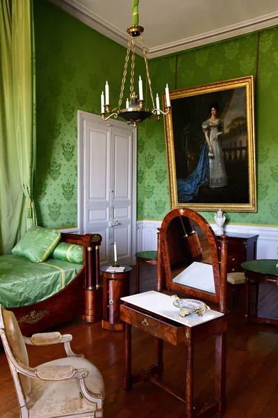 Валенсия Франция Июля 2020 Спальня Герцогини Дино Замке Талейтон — стоковое фото