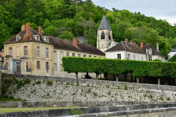 Roche Guyon Francia Junio 2020 Pintoresco Pueblo Verano —  Fotos de Stock