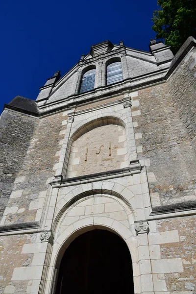 Chedigny Francia Julio 2020 Iglesia San Pedro Chedigny Verano —  Fotos de Stock