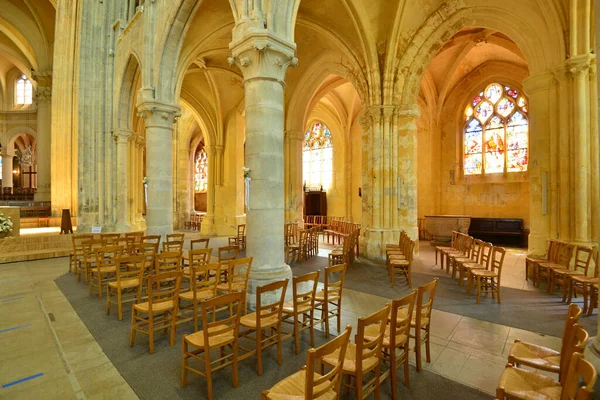 Triel Sur Seine Francia Junio 2020 Histórica Iglesia San Martín —  Fotos de Stock