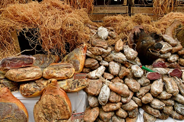 Loches Fransa Temmuz 2020 Sucisson Market — Stok fotoğraf