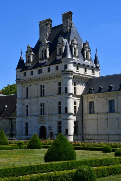 Valencay França Julho 2020 Castelo Talleyrand — Fotografia de Stock