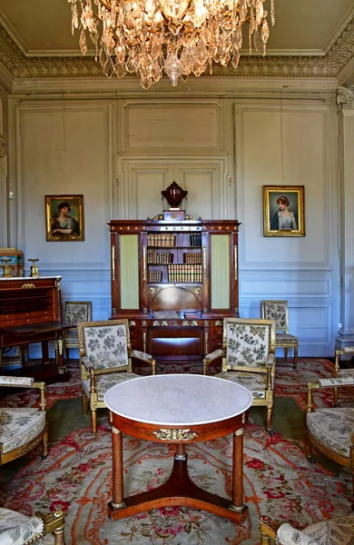 Valencay France July 2020 Grand Salon Castle Talleyrand — Stock Photo, Image