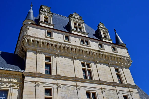 Valencay França Julho 2020 Castelo Talleyrand — Fotografia de Stock