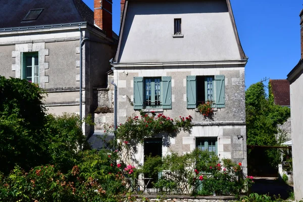 Chedigny Frankrijk Juli 2020 Het Bloeiende Dorpje Chedigny Zomer — Stockfoto