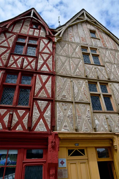 Montrichard Frankrike Juli 2020 Den Historiska Staden Sommaren — Stockfoto