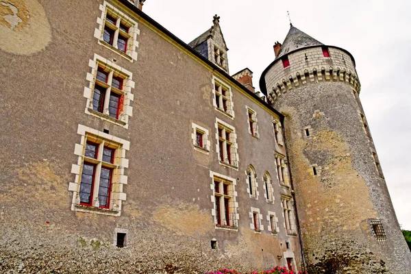 Cere Ronde França Julho 2020 Castelo Medieval Montpoupon — Fotografia de Stock