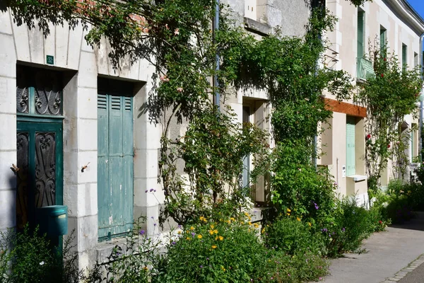 Chedigny França Julho 2020 Aldeia Florescida Chedigny Verão — Fotografia de Stock