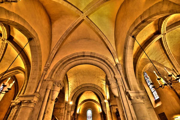 Verneuil Sur Seine France June 2020 Historical Saint Martin Church — Stock Photo, Image