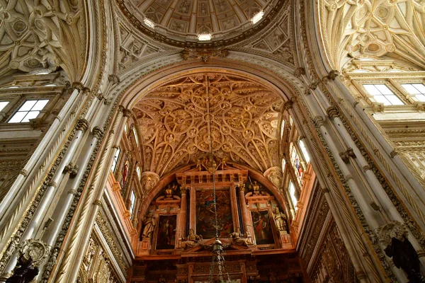 Kordoba Hiszpania Sierpień 2019 Katedra Meczecie — Zdjęcie stockowe