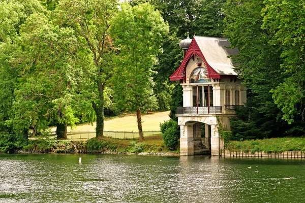 Olivet France July 2020 Boathouse Loiret Banks — 图库照片