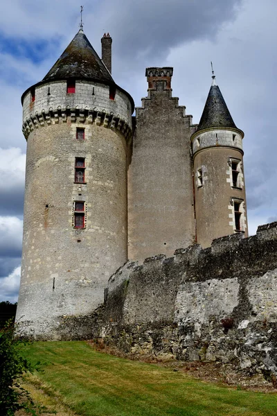 Cere Ronde Frankreich Juli 2020 Die Mittelalterliche Burg Von Montpoupon — Stockfoto