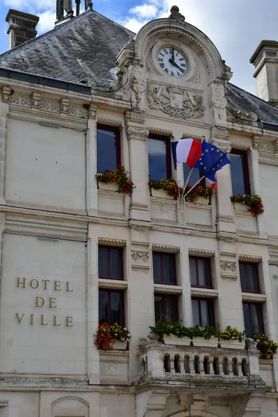 Montrichard Frankrijk Juli 2020 Het Stadhuis — Stockfoto