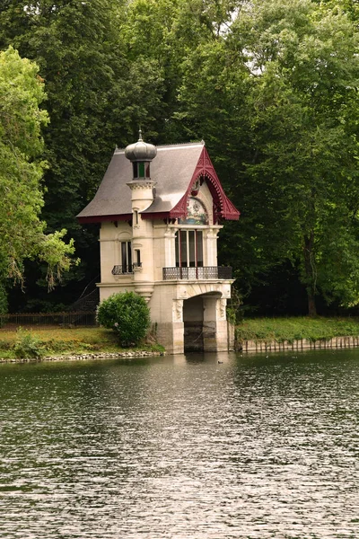 Olivet France July 2020 Boathouse Loiret Banks — 图库照片