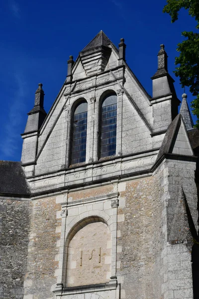Chedigny Fransa Temmuz 2020 Yazın Saint Pierre Chedigny Kilisesi — Stok fotoğraf