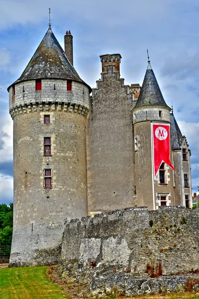 Cere Ronde France July 2020 Medieval Castle Montpoupon — стоковое фото