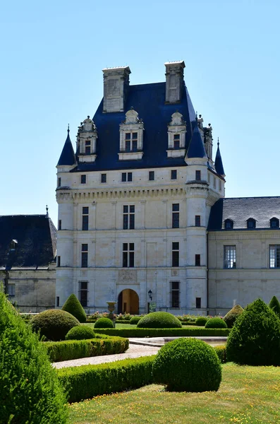 Valencay França Julho 2020 Castelo Talleyrand — Fotografia de Stock